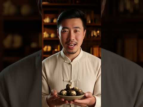 Чай Перлина Дракона 1 шт., чай Пуер із жасмином, квітковий чай у кульці, видео 1