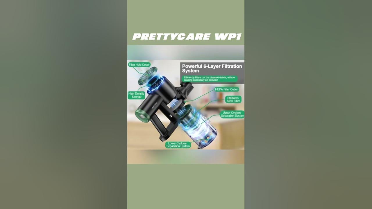 Looking for a way to clean with the minimum of effort? Look no further than  the Prettycare WP1! 