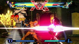 Ultimate Marvel vs. Capcom 3 - Taskmaster Bigger Combo (No X-Factor)