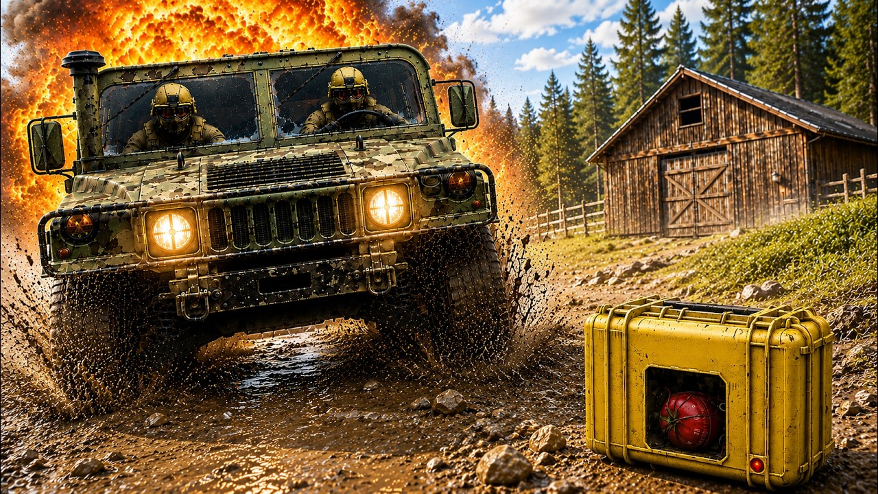 THIS RAID STARTED WITH A STOLEN HUMVEE