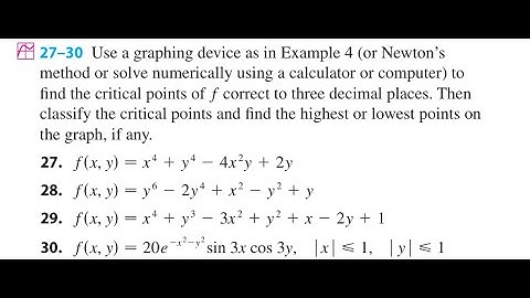 Use a graphing device as in Example 4 (or Newton