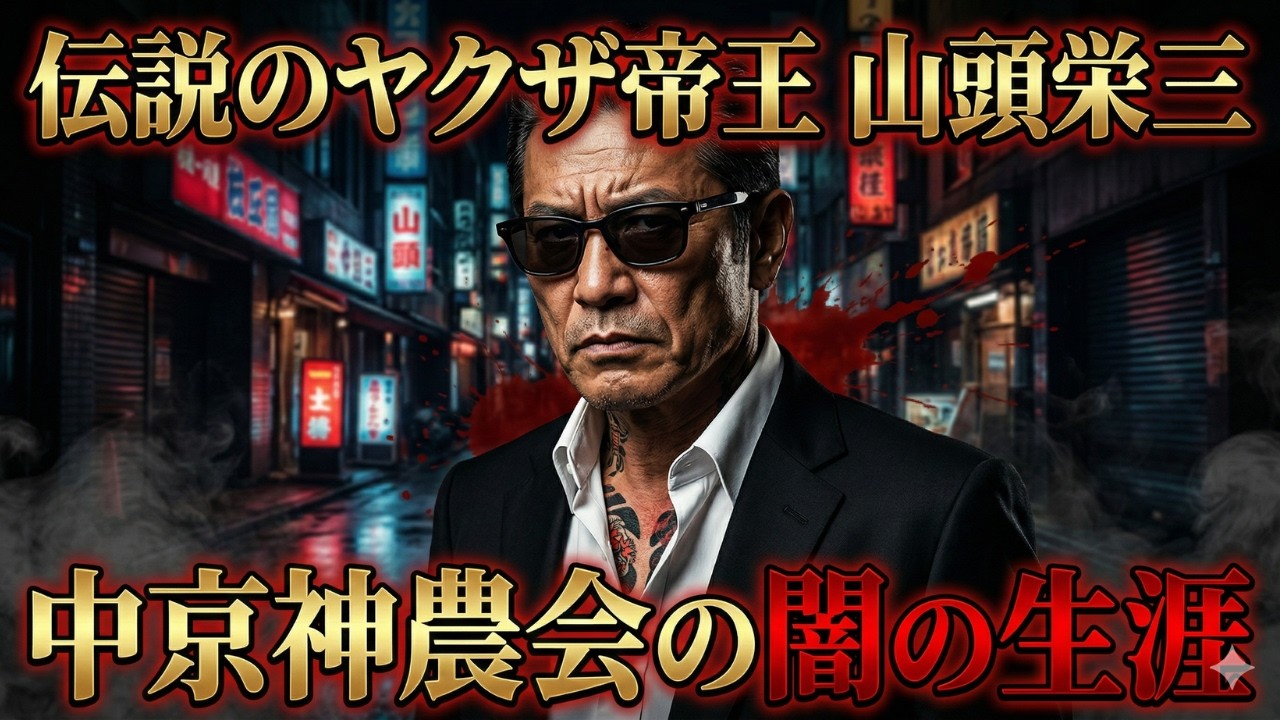伝説のヤクザボス 山頭栄三の波乱万丈な生涯！中京神農会の影の帝王の実録ストーリー