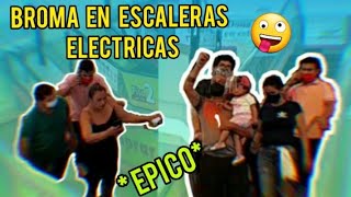 llamadas incómodas  en escaleras electricas *BROMA* en Barrancabermeja  |Brayan Moreno|