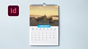 2025 Calendar Design In Adobe Indesign Tutorial