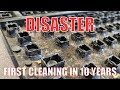 Deep Cleaning a DIRTY Keyboard for the first time in 10 YEARS! | Satisfying detailed cleaning!