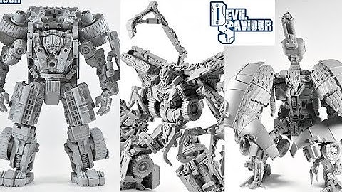 TF Reveals/Thoughts: Transformers Devil Saviour Figures (Longhaul, Overload, Mixmaster & Scavenger)