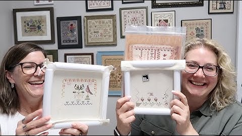 Flosstube #51 - Between Two WIPs - Buckle up - Three Finishes and a Trivia Showdown!