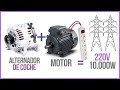 10kw free power generator with alternator and electric motor  100 real