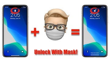 Unlock Your iPhone with Face Mask!