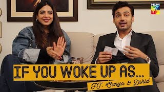 If You Woke Up As | Sonya Hussyn | Zahid Ahmed | Ishq Zahe Naseeb | HUM TV Resimi