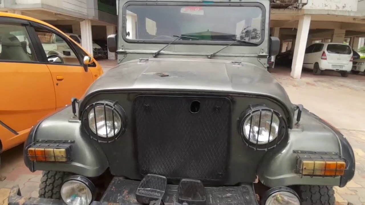 How to Change Rear View Mirror MM550, Thar, Bolero, Mahindra Jeep