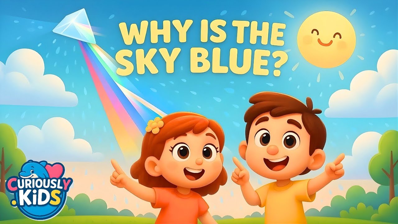 Why Is the Sky Blue? 💙 | Light & Color Explained for Kids | Curiously ...