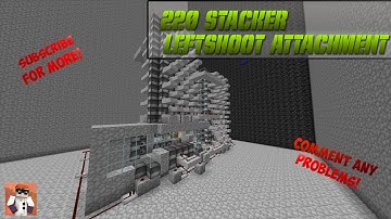 220 stacker left shoot guide