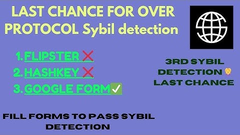 OVER PROTOCOL GOOGLE FORM FULLFILLING TO PASS SYBIL DETECTION🖐️ || GOOGLE FORM ELIGIBILITY UPDATE 🔥