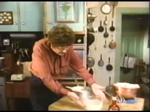 Julia Child Burns Food