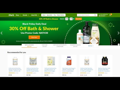 Официальный iHerb I Обновлённая инструкция для наших клиентов I Как заказать Айхерб в Россию 2023