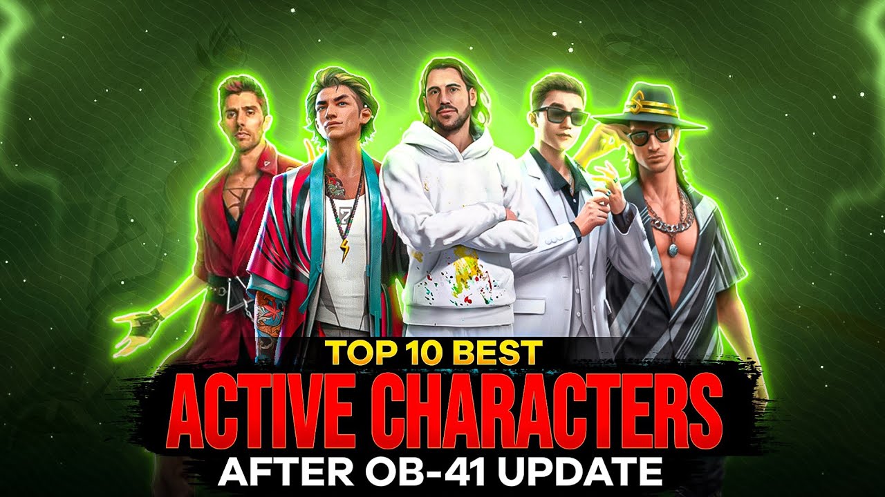 After Update] Top 10 Best Active Characters