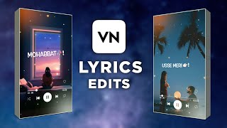 How to Make Perfect Lyrical Editing From VN Video Editor | Vn Video Editor Tutorial screenshot 3
