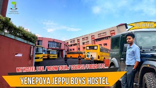 My college life started  | my course | Hostel tour of Jeppu hostel mangalore | Yenepoya university