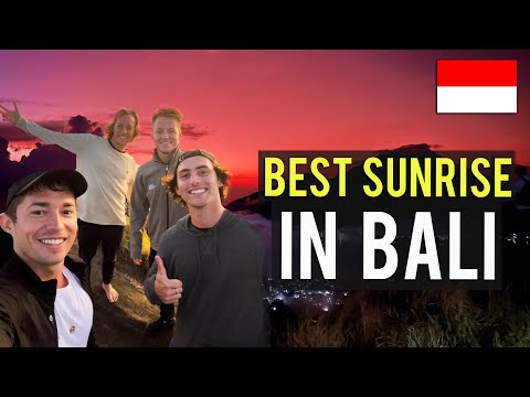 Video: Klim berg Batur in Bali, Indonesië