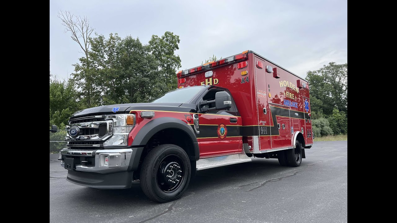 Fall River EMS – Wheeled Coach / Ford F550 Type I Ambulance – Greenwood  Emergency Vehicles, LLC