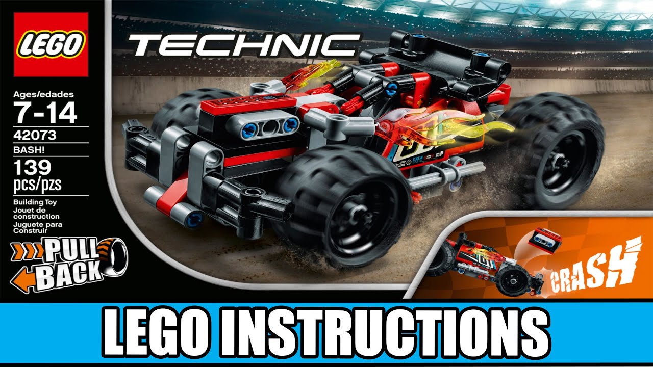 afslappet Uensartet spisekammer LEGO Instructions | Technic | 42073 | BASH! - YouTube