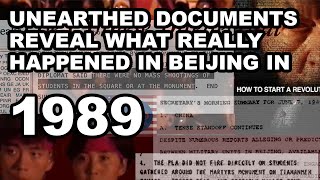 Unearthed docs show what really happened in Beijing, 1989