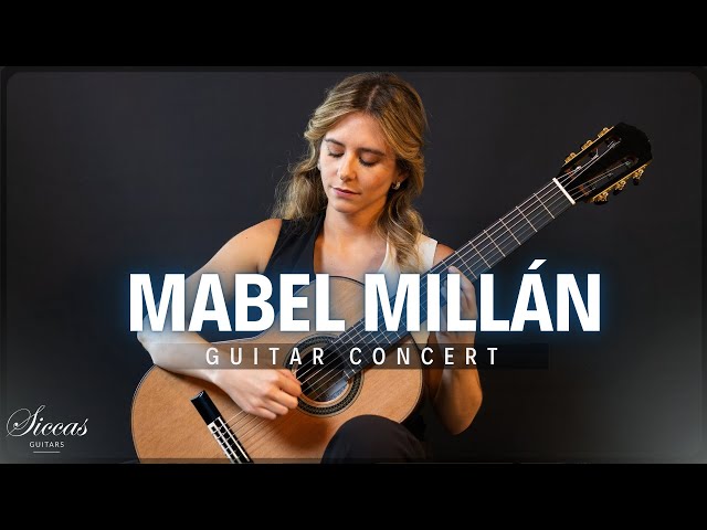 MABEL MILLÁN - Classical Guitar Concert | Albeniz, Malats, Tarrega | Siccas Guitars
