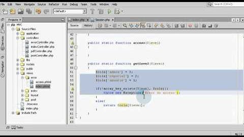 07 - PHP:POO+MVC - Crear un framework básico(sesiones y control de acceso)