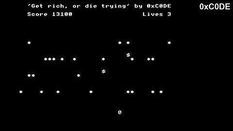 "Get rich, or die trying" - BBC BASIC 10Liner