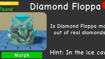 How To Get The “Diamond Floppa” | Find The Floppa Morphs #roblox #floppa