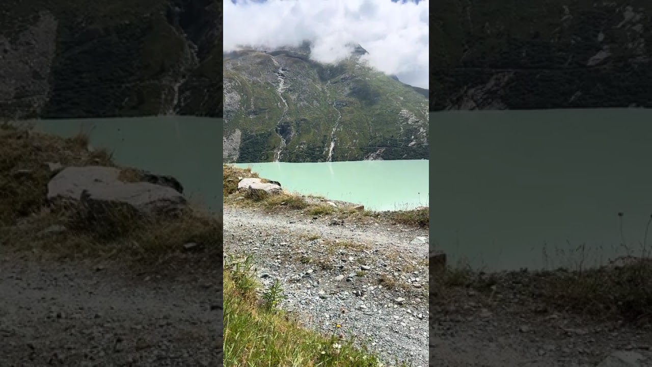 Tranquil Mountain Stream and Scenic Lake Views