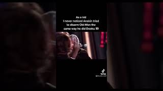 Ani Vs Obi wan attention to detail