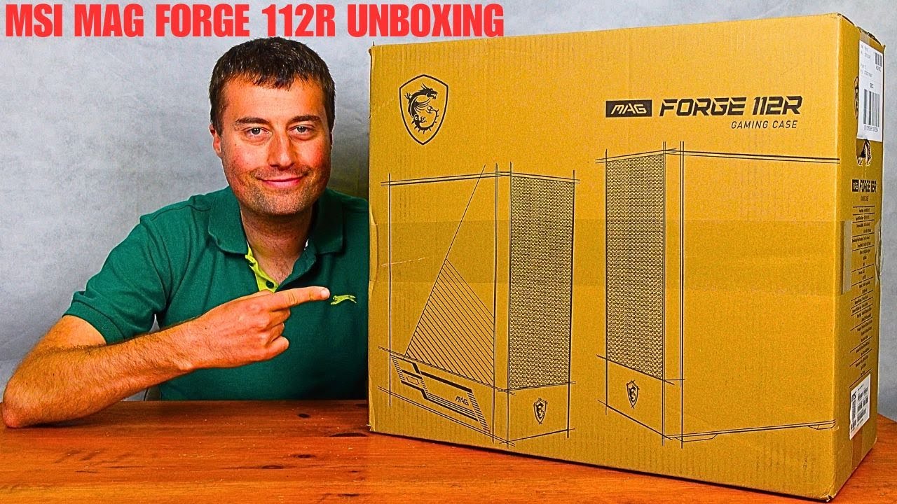 MSI MAG Forge 112R Gaming Case with Intel 10th Gen & 16GB G-Skill