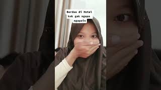 YAKIN BERDUA DIHOTEL GAK NGAPA-NGAPAIN?? #youtubeshort #short