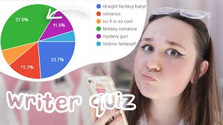 WHAT WRITER ARE YOU? 📖 writerly q and a - reacting to what sort of writers my subscribers are!?📝