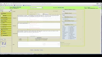 OpenEMR Tutorial Documenting a Patient