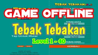 Game Offline Tebak Tebakan 2020 level 1 - 40 screenshot 4