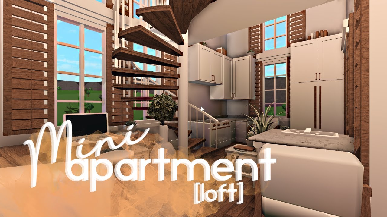 Roblox || Bloxburg: Mini Apartment Loft || House Build - Youtube