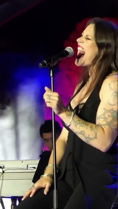 Beautiful and Amazing Floor Jansen Singing Her New Single Me Without You