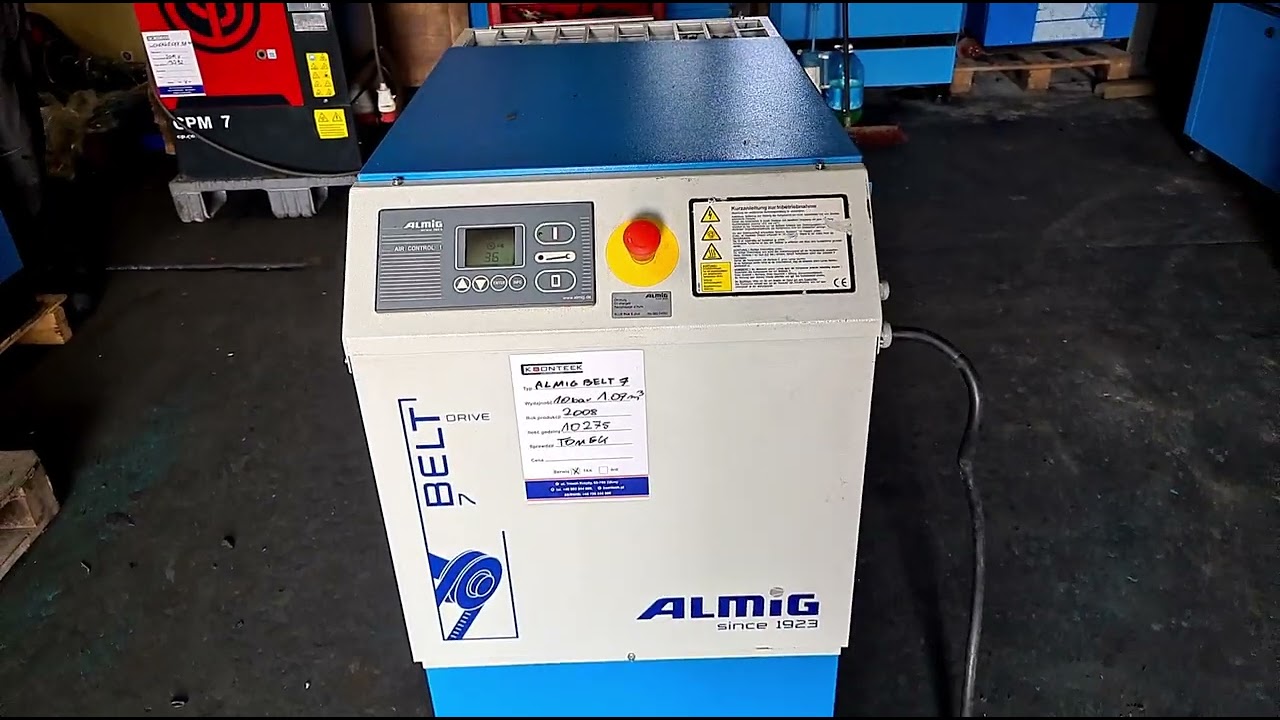 ALMIG BELT 7, 7,5 kw, 2008r