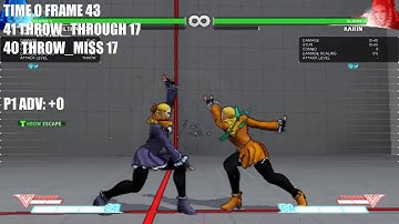 SFV THROW TECH