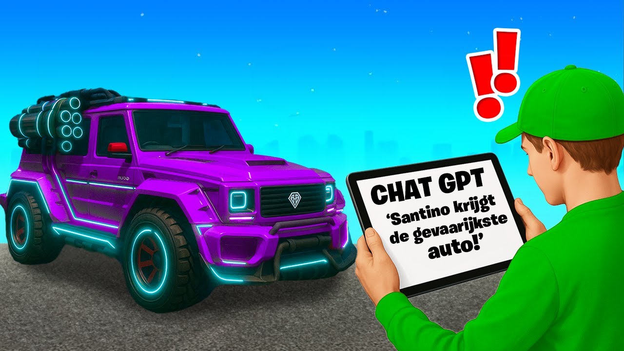 AI Bepaald De Pimp Battle In GTA!🤖🚗
