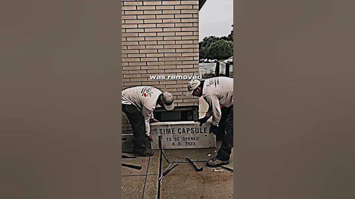 What do you think was found inside? 25 yr old time capsule.