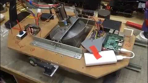 Gyro monorail No.12 testing balancing system