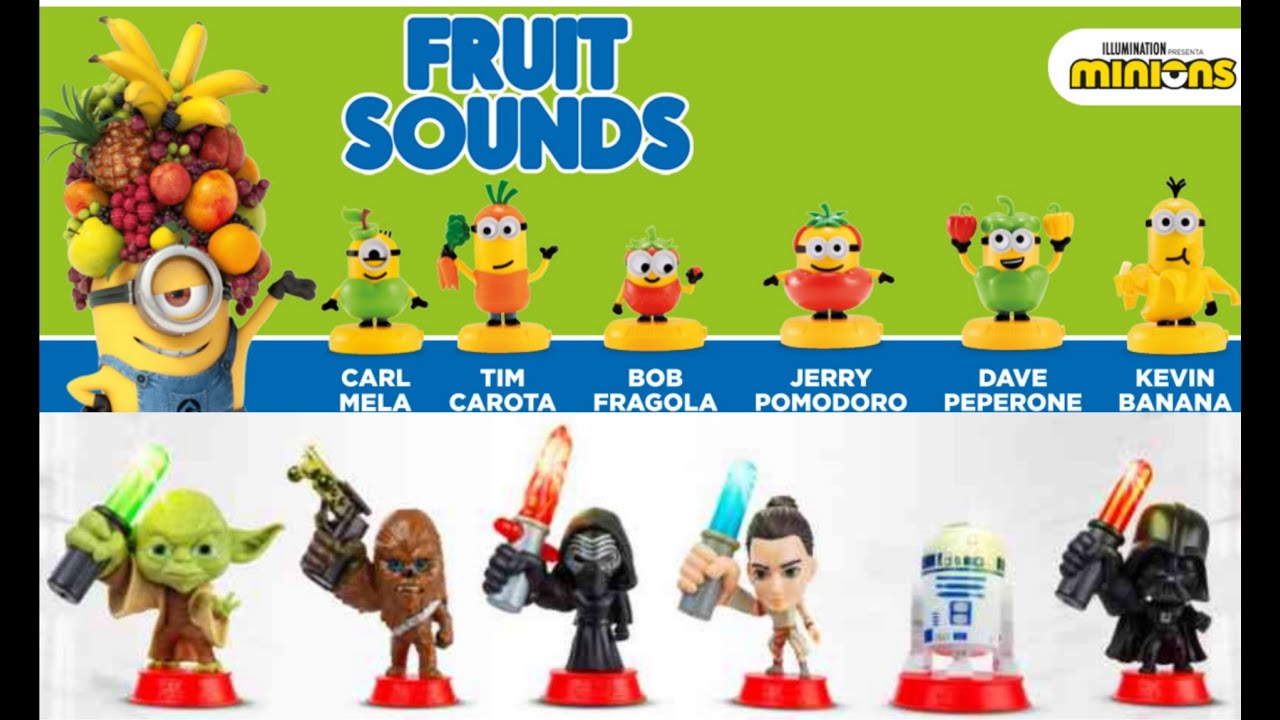 Recensione minios fruit sound VS Star wars eurospin (quale è la migliore?)