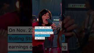 The Rolling Stones revealed record earnings on Nov. 27, 2003 π° #TheRollingStones #ThisDayInMusic