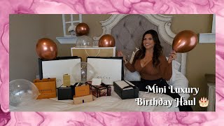 Luxury Birthday Haul||Louis Vuitton, Gucci and Michael Kores