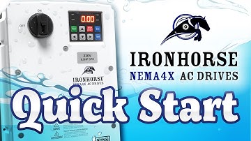 IronHorse ACN NEMA 4X VFD Quick Start from AutomationDirect