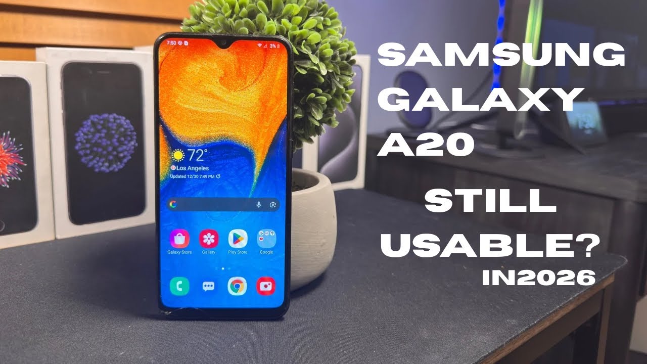 Samsung Galaxy A20 In 2026. Still Usable? Unboxing, Setup, And